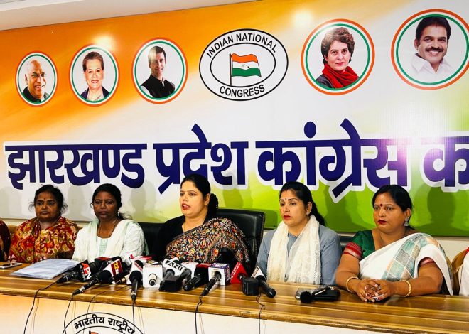 झारखंड विधानसभा चुनाव-2024 की तैयारी हेतु महिला कांग्रेस कमिटी को एक एक्शन प्लान के तहत कार्य करने की जिम्मेवारी सौंपी गई