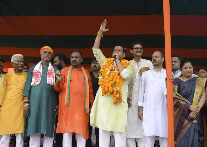 आदिवासियों का अस्तित्व मिटाने में लगी है सरकार, हमारी सरकार आएगी तो झारखंड के लिए खजाना खोल देगीः रवि किशन