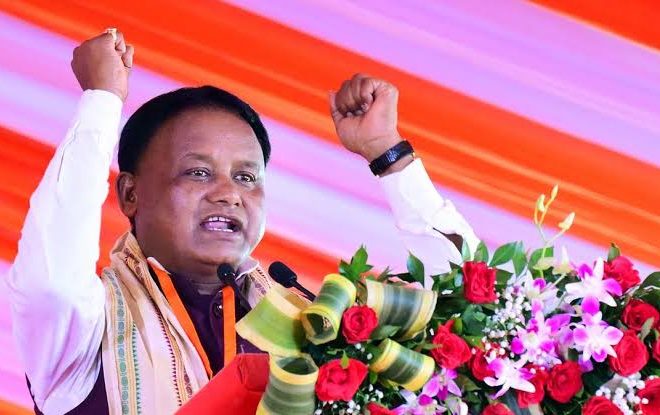 राज्य में विकास और सुशासन के लिए भाजपा की सरकार जरूरी, भाजपा सरकार बनते ही महिलाओं को मिलेंगे 2100 रुपये: मोहन चरण माझी