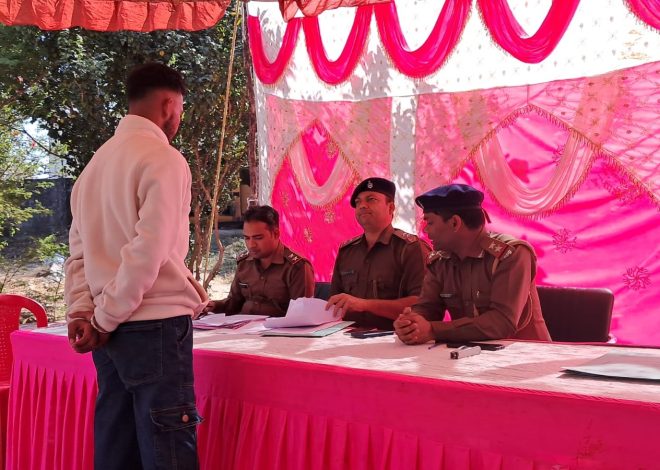 पिठोरिया थाना में जन शिकायत समाधान कार्यक्रम का आयोजन,आवेदनों पर त्वरित निष्पादन और कारवाई का आदेश…..