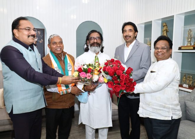 मुख्यमंत्री से मिले कांग्रेस प्रभारी, जनहित से जुड़े विभिन्न विषयों / मुद्दों पर हुई विचार- विमर्श……