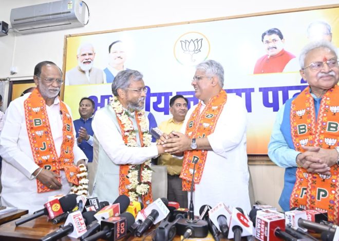झारखंड विधानसभा को मिला नेता प्रतिपक्ष, बीजेपी ने बाबूलाल को चुना विधायक दल का नेता…….