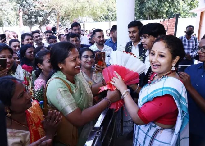 अंतर्राष्ट्रीय महिला दिवस पर विधायक कल्पना सोरेन से विभिन्न महिला समूहों की महिलाओं ने की मुलाकात,विधायक कल्पना सोरेन ने महिला दिवस की दी शुभकामनाएं…….