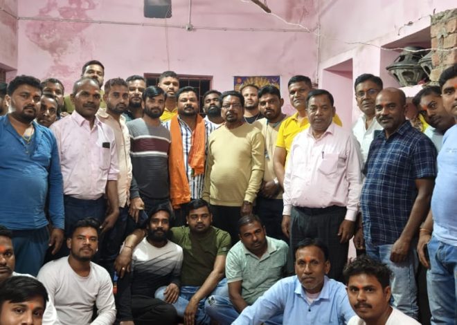 श्री श्री महावीर मंडल पिठौरिया के अध्यक्ष बने कृष्णा कुमार चौरसिया…….