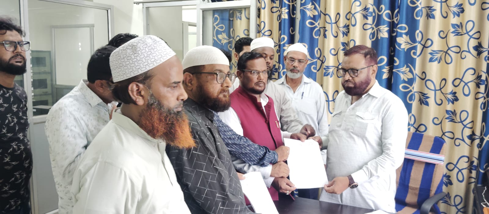 जमीअतुल मोमेनीन चौरासी, रांची के अध्यक्ष मोहम्मद मजीद अंसारी के नेतृत्व में एक प्रतिनिधिमंडल ने झारखंड राज्य सुन्नी वक्फ बोर्ड के सीईओ से की मुलाकात
