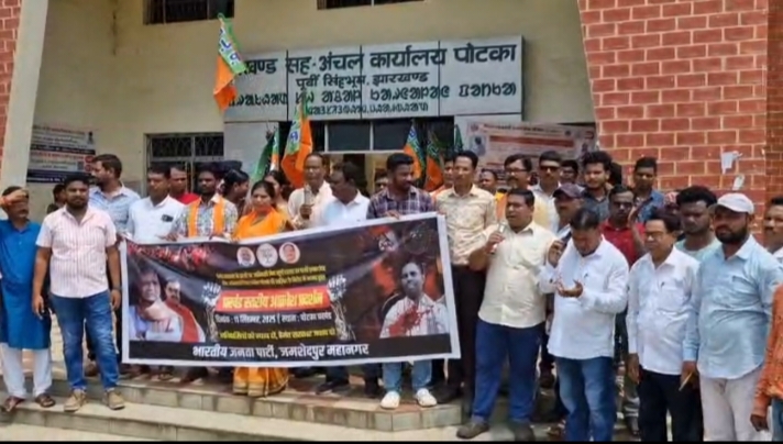 जमशेदपुर सूर्या हांसदा एनकाउंटर और रिम्स 2 में रैयतों की छीन रही जमीन पर भाजपा का रैली