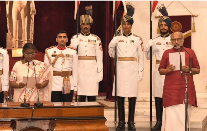 सीपी राधाकृष्णन आज लिए 15 वे उपराष्ट्रपति का सपथ ग्रहण 