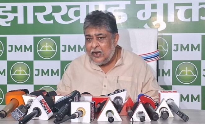 झारखंड सुप्रीमो भारतीय जनता पार्टी पर लगाया इल्जाम