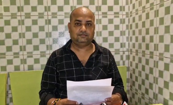 रोहित सिंह भाजपा नेता का प्रेस कॉन्फ्रेंस