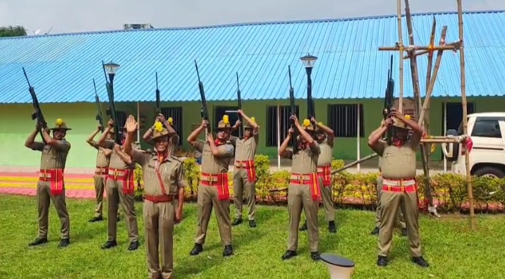 रांची के झारखंड सशस्त्र पुलिस परीसर में कलश स्थापना