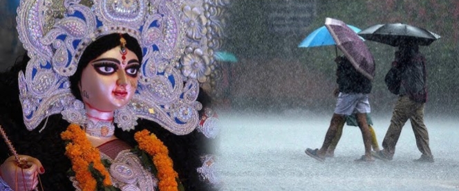 रांची में इस बार दुर्गापजा में डालेगी खलल बारिश