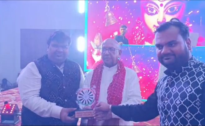 बिस्टुपुर में गरबे की धूम, सरयू राय बने मुख्य अतिथि