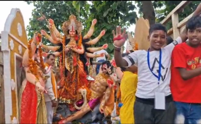 रांची में मां दुर्गा की प्रतिमाओं का विसर्जन आज, शोभायात्राओं को लेकर शहर में सुरक्षा के कड़े इंतजाम……………..