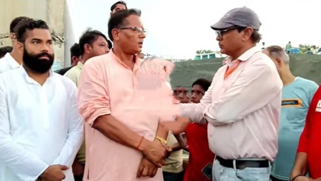 गोलाबाजार चेरकी रोड अंडरपास कार्य स्थगित कर दिया गया