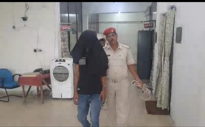 कुख्यात अपराधी साजिद अंसारी अवैध हथियार के साथ गिरफ्तार