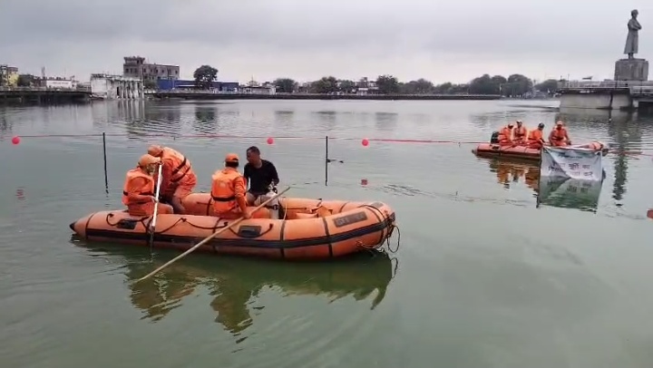 भारी बारिश के बीच रांची के जलाशयों में विशेष सुरक्षा, एनडीआरएफ की तैनाती
