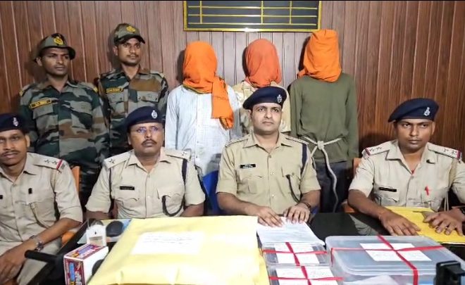 रांची पुलिस ने फुचका टोली में अज्ञात लड़की के मृत्यू का किया खुलासा, तीन आरोपी गिरफ्तार