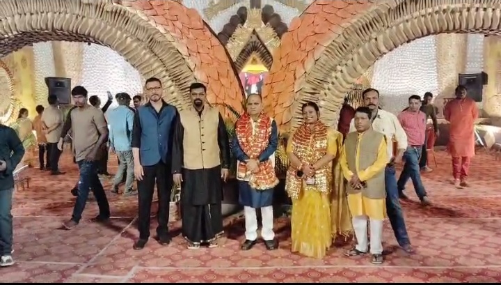 राजधानी रांची में दिवाली की रात माँ काली की भव्य पूजा