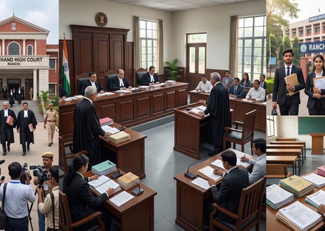 2154 असिस्टेंट प्रोफेसर नियुक्ति मामला: झारखंड हाईकोर्ट ने JPSC से मांगी प्रगति रिपोर्ट, 10 सितंबर को अगली सुनवाई