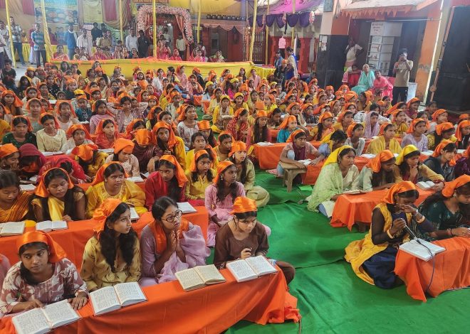चुटिया के प्राचीन राम मंदिर में 1970 से चली आ रही रामायण पाठ की परंपरा………………….